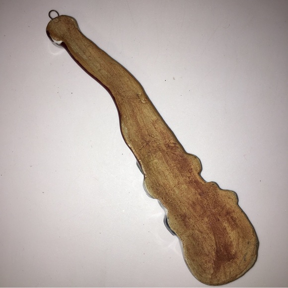 Snowman Ornament with Extra Long Hat: Christmas Unique Eclectic Gift Present - Picture 11 of 12